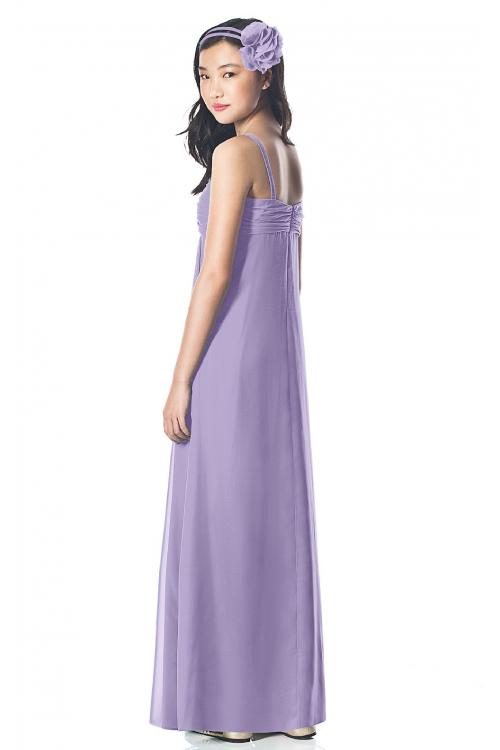 Chiffon Sleeveless Floor-length Spaghetti Straps A-line Bridesmaid Dresses