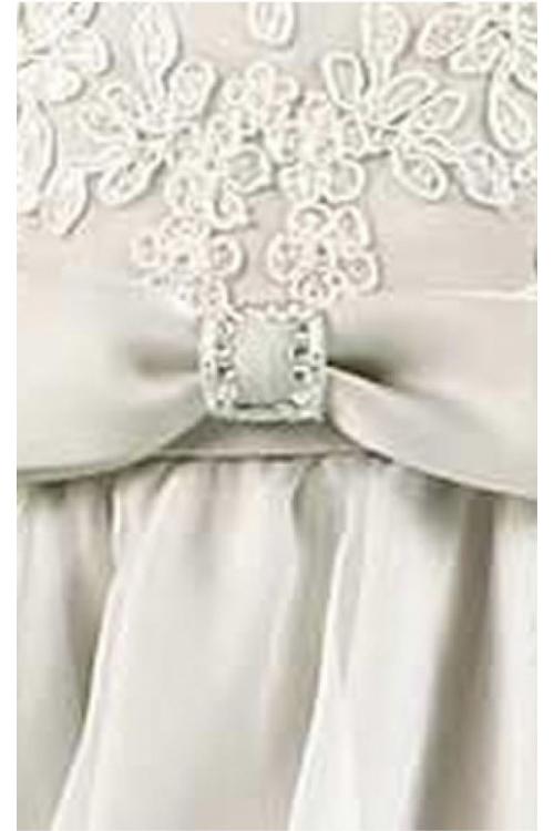 Sleeveless Natural Princess Jewel Satin/Tulle Zipper Flower Girl Dresses