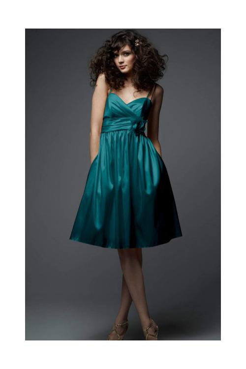 Taffeta Zipper Sleeveless Natural A-line Bridesmaid Dresses