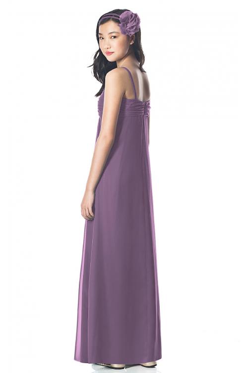 Chiffon Sleeveless Floor-length Spaghetti Straps A-line Bridesmaid Dresses