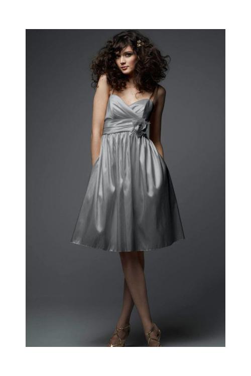 Taffeta Zipper Sleeveless Natural A-line Bridesmaid Dresses