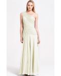 Zipper A-line Sleeveless Floor-length One Shoulder Bridesmaid Dresses